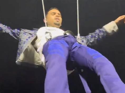 chris brown dickpic|Chris Browns bulge steals the show as fans hail it too big ...